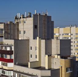 городские крыши